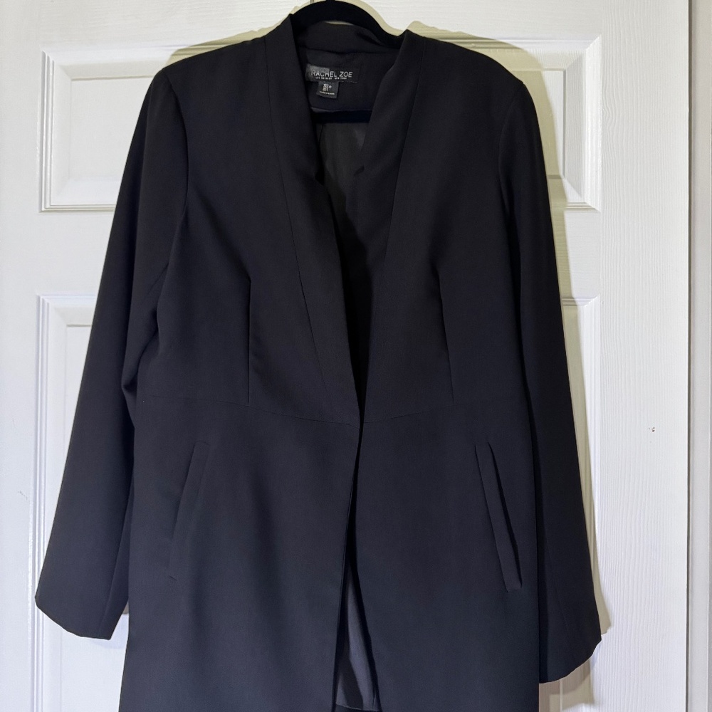 Rachel Zoe's Women's Black Blazer Size L